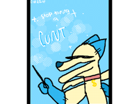 bitch card