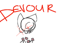 I found leftover chocolate in the fridge