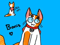 OC based on irl cat