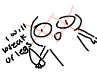 don't call me cute I will stab you