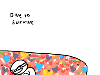 dives right in