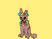 #EdgyPupper (without shading)
