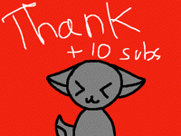 I love you +10 subs