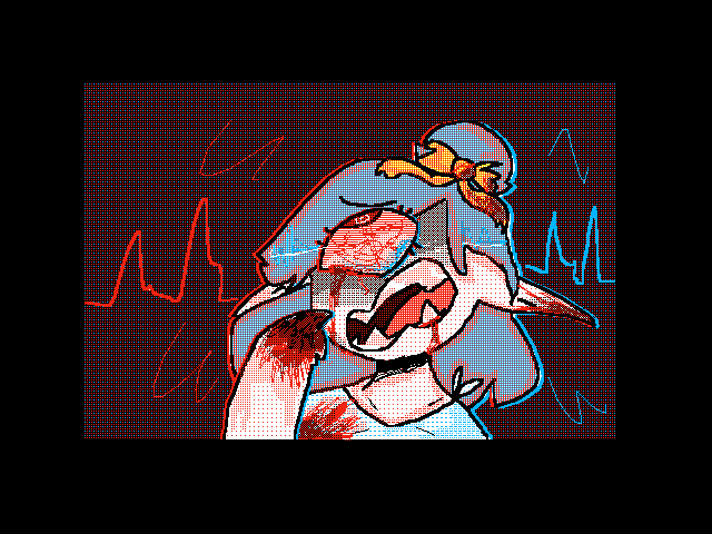Spoopy art for @lillsymilsyartz (eye gore :’)))