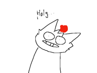 Flower cat