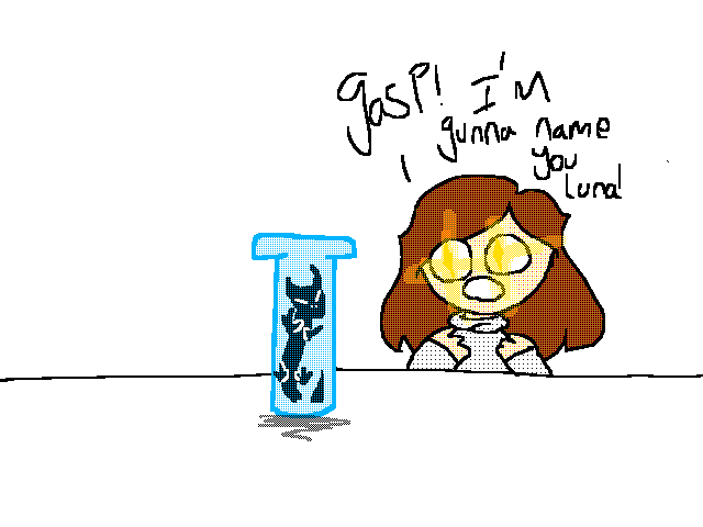 I have a demon now :00