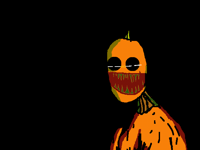 Pumpkin man