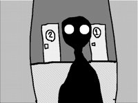 You run away: choose a path
