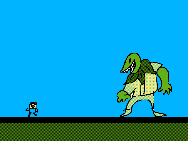 Stage 5 world 1 boss fight