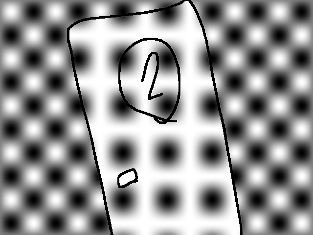 You run to the door