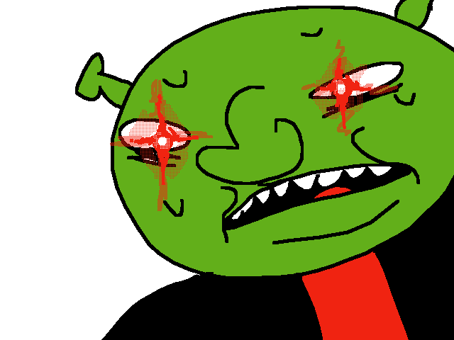 YA BETTA GIT YA FAT DONKEY ARSE OUTA MA SWAMP