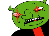 YA BETTA GIT YA FAT DONKEY ARSE OUTA MA SWAMP