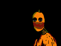 Giggling Pumpkin man