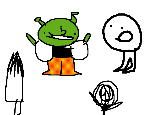 Oh, great shrek is here