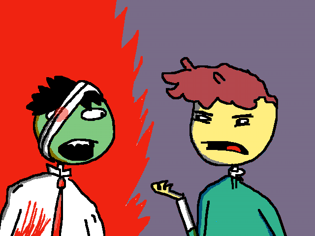 Red and purple