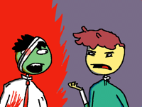 Red and purple