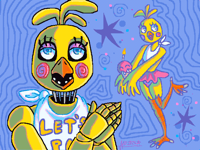 Toy Chica for the contest yayaya