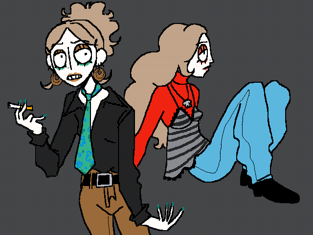 hanging by his fingernails