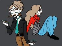 hanging by his fingernails