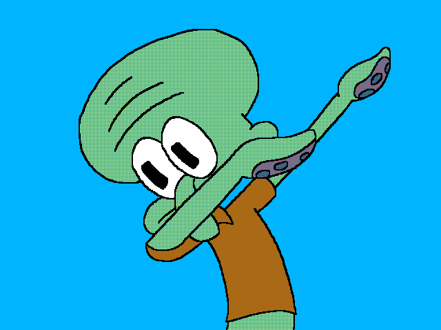 Squidward Dab