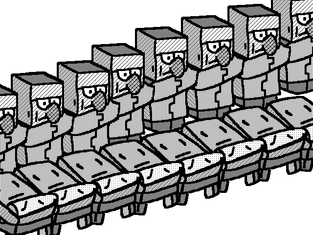 Villager Farms be like: