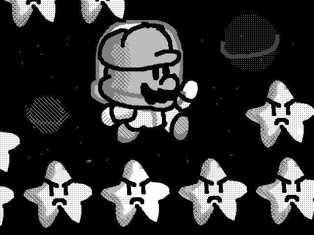 Star maze [super mario land 2: 6 golden coins]