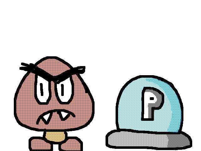 Goomba vs switch