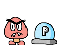 Goomba vs switch
