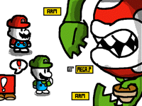 Mega piranha plant