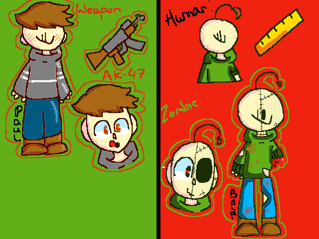 Zombie Baldi AU