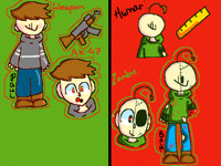 Zombie Baldi AU