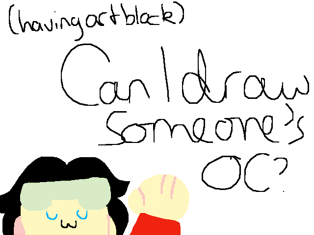 Can I draw someone’s oc?