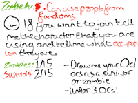 If you want to join my zombie apocalypse AU