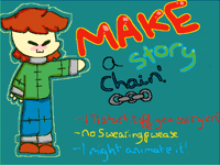 Make a story chain in the comments!