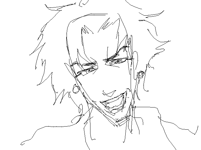 Mugen laughing