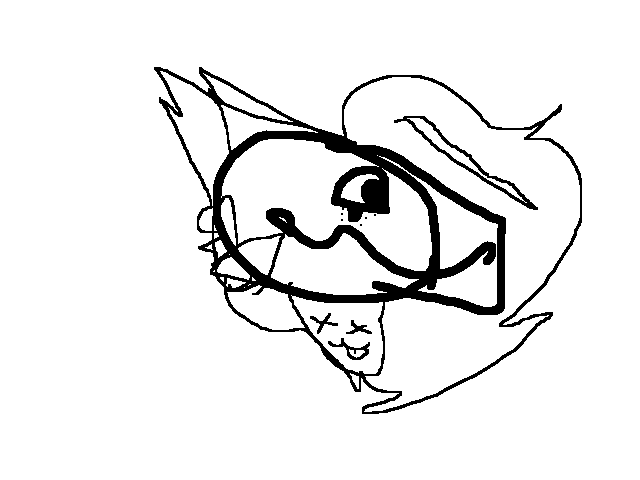 Drawing with my left hand