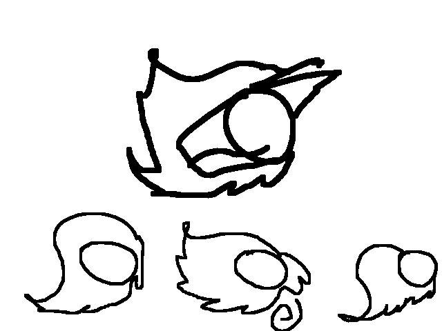 Some of my weird hair styles