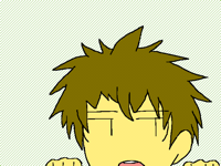 Hajime Hinata's ahoge...