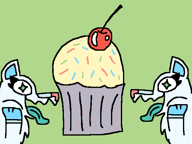 Snow’s reaction to sweets ( flash)