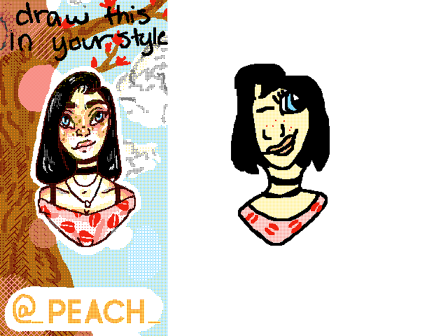 Draw this in your style @_peach_