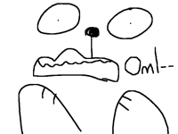 ITS RAINING AND LIGHTNING OUTSIDE—