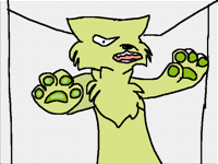 This frame turned out weirdly