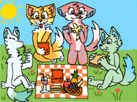 The ultimate furry picnic
