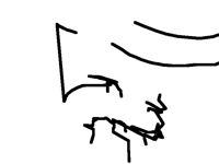 I drew with my tongue lol