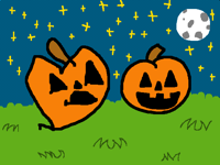 Me and my 4 year old sisters pumpkins