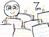 7th Folio bday :3