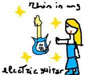 My electric guitar