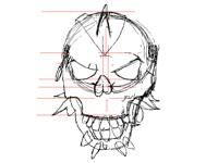 Making Ancient Skull :D