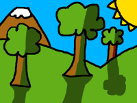 When I was a child I use to draw this