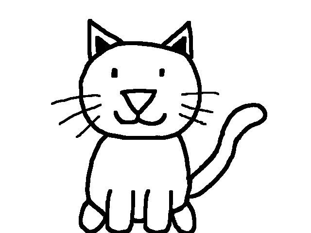 How I draw cat